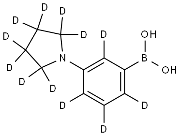 2368221-36-5 (3-(pyrrolidin-1-yl-d8)phenyl-2,4,5,6-d4)boronic acid