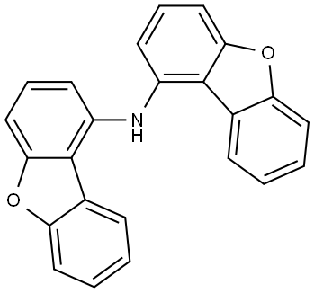 双(二苯并[B,D]呋喃-1-基)胺,2370849-52-6,结构式