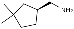 (S)-(3,3-dimethylcyclopentyl)methanamine Structure