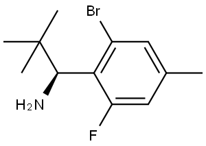2381633-17-4 (αS)-2-Bromo-α-(1,1-dimethylethyl)-6-fluoro-4-methylbenzenemethanamine