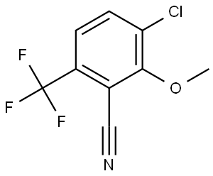 2383638-60-4 3-Chloro-2-methoxy-6-(trifluoromethyl)benzonitrile