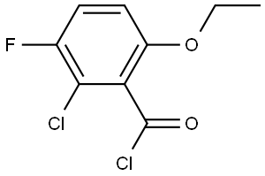 2-Chloro-6-ethoxy-3-fluorobenzoyl chloride|