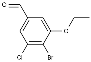 2383731-54-0 4-Bromo-3-chloro-5-ethoxybenzaldehyde