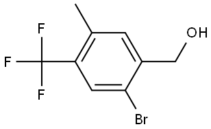 2-Bromo-5-methyl-4-(trifluoromethyl)benzenemethanol|