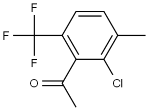 2383921-06-8 1-[2-Chloro-3-methyl-6-(trifluoromethyl)phenyl]ethanone