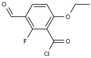 6-Ethoxy-2-fluoro-3-formylbenzoyl chloride|