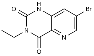 7-bromo-3-ethylpyrido[3,2-d]pyrimidine-2,4(1H,3H)-dione|