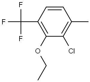 2-Chloro-3-ethoxy-1-methyl-4-(trifluoromethyl)benzene|