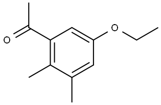 1-(5-Ethoxy-2,3-dimethylphenyl)ethanone 结构式