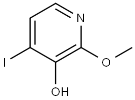 4-Iodo-2-methoxy-3-pyridinol Struktur