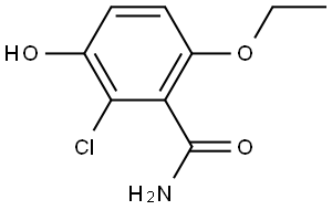 2-Chloro-6-ethoxy-3-hydroxybenzamide|