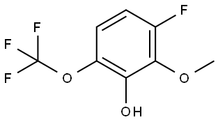 3-Fluoro-2-methoxy-6-(trifluoromethoxy)phenol|