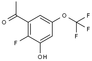 2385200-25-7 1-[2-Fluoro-3-hydroxy-5-(trifluoromethoxy)phenyl]ethanone