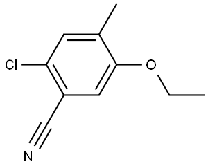 2386236-74-2 2-Chloro-5-ethoxy-4-methylbenzonitrile