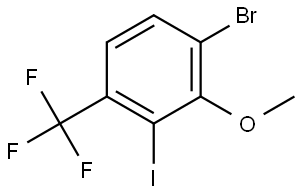 2386528-42-1 1-Bromo-3-iodo-2-methoxy-4-(trifluoromethyl)benzene