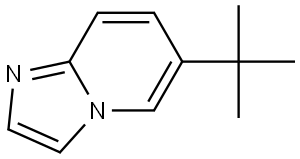 2387282-55-3 Imidazo[1,2-a]pyridine, 6-(1,1-dimethylethyl)-