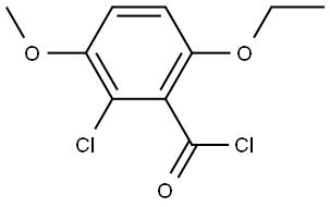 2-Chloro-6-ethoxy-3-methoxybenzoyl chloride|