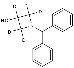 1-benzhydrylazetidin-2,2,3,4,4-d5-3-ol|