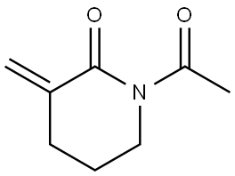 1-乙酰基-3-亚甲基哌啶-2-酮, 2408246-80-8, 结构式