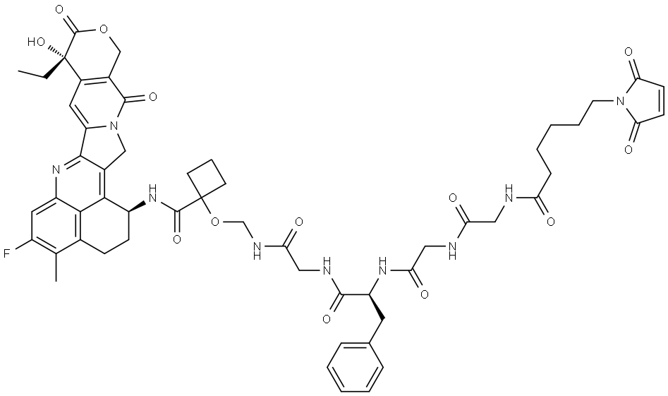 INDEX NAME NOT YET ASSIGNED|化合物 MC-GLY-GLY-PHE-GLY-CYCLOBUTANECARBOXYLIC-EXATECAN