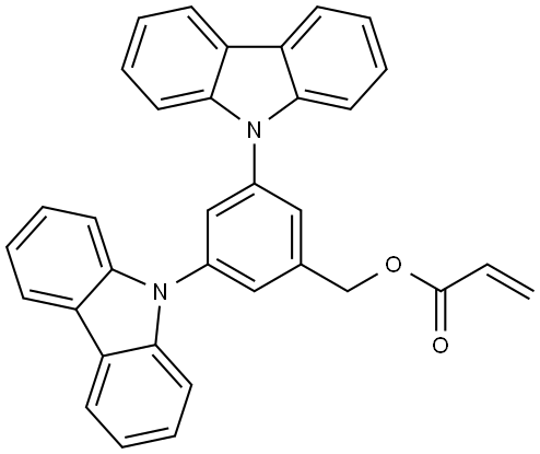 2-Propenoic acid, (3,5-di-9H-carbazol-9-ylphenyl)methyl ester|