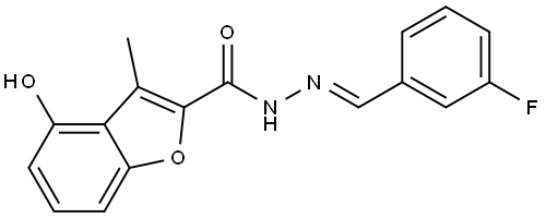 4-Hydroxy-3-methyl-2-benzofurancarboxylic acid (2E)-2-[(3-fluorophenyl)methylene...|