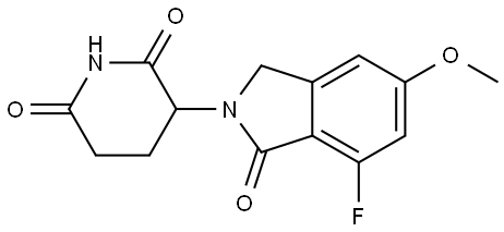 2438237-39-7 3-(7-fluoro-5-methoxy-1-oxoisoindolin-2-yl)piperidine-2,6-dione