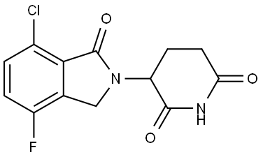 2438237-99-9 3-(7-chloro-4-fluoro-1-oxoisoindolin-2-yl)piperidine-2,6-dione