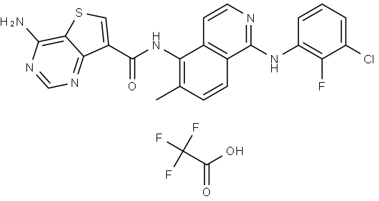 Belvarafenib Structure