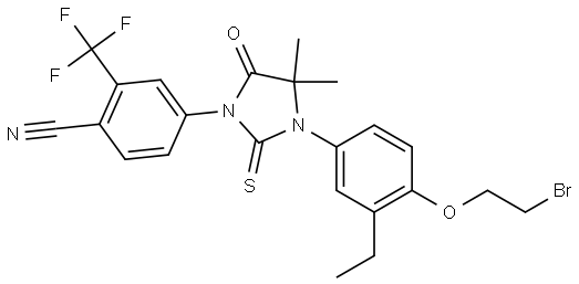 3-((3-aminophenyl)amino)piperidine-2,6-dione hydrobromide Structure