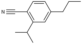 2-(1-Methylethyl)-4-propylbenzonitrile|