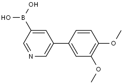 B-[5-(3,4-Dimethoxyphenyl)-3-pyridinyl]boronic acid|