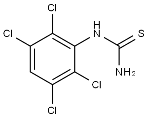 1-(2,3,5,6-Tetrachlorophenyl)thiourea,2459674-97-4,结构式
