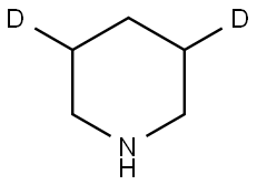 piperidine-3,5-d2 Struktur