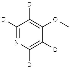 4-methoxypyridine-2,3,5,6-d4 Structure