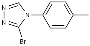 3-bromo-4-(p-tolyl)-4H-1,2,4-triazole,2460492-46-8,结构式