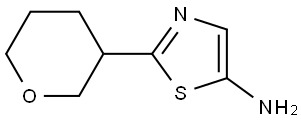 2460492-49-1 2-(tetrahydro-2H-pyran-3-yl)thiazol-5-amine