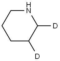 piperidine-2,3-d2 Structure