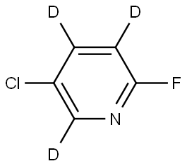 5-chloro-2-fluoropyridine-3,4,6-d3|