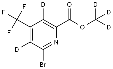 2460493-18-7 methyl-d3 6-bromo-4-(trifluoromethyl)picolinate-3,5-d2