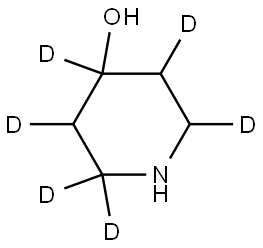 piperidin-2,2,3,4,5,6-d6-4-ol Structure