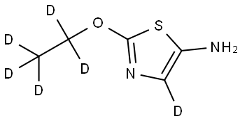2460493-81-4 2-(ethoxy-d5)thiazol-4-d-5-amine