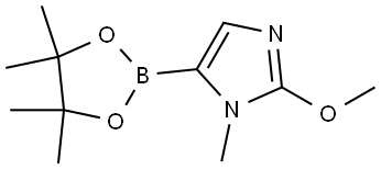 2-methoxy-1-methyl-5-(4,4,5,5-tetramethyl-1,3,2-dioxaborolan-2-yl)-1H-imidazole|