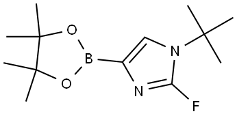 1-(tert-butyl)-2-fluoro-4-(4,4,5,5-tetramethyl-1,3,2-dioxaborolan-2-yl)-1H-imidazole|