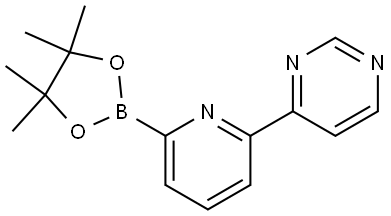 2460672-58-4 4-(6-(4,4,5,5-tetramethyl-1,3,2-dioxaborolan-2-yl)pyridin-2-yl)pyrimidine