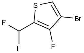 2488794-59-6 4-溴-2-(二氟甲基)-3-氟噻吩