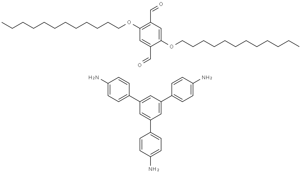 TAPB-ODodecPDA COF Structure