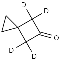 4,4,6,6-tetradeuteriospiro[2.3]hexan-5-one Structure