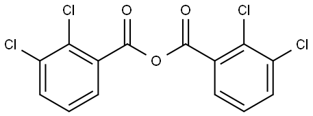 2,3-Dichlorobenzoic Acid Anhydride Struktur