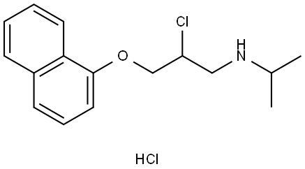 普萘洛尔杂质40, 25905-62-8, 结构式
